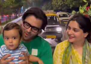 Shoaib Ibrahim, Dipika Kakar take their son Ruhaan for his first Mumbai city tour; check out the toddler's adorable reaction [View Pics]