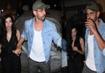 Hrithik Roshan turns super protective boyfriend for Saba Azad as they step out on a dinner date [View Pics]