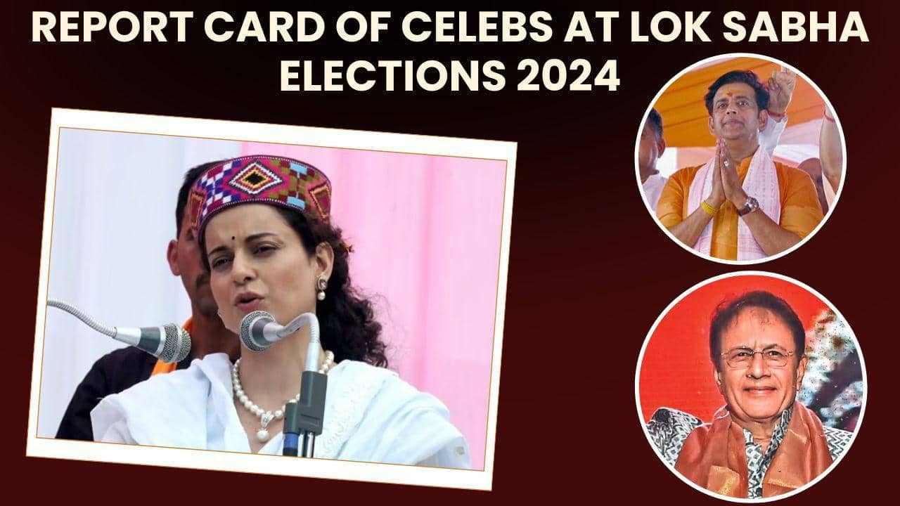 Kangana Ranaut to Ravi Kishan; a look at the celebs who won in their respective constituencies [Video]