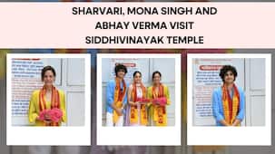 Munjya: Sharvari, Mona Singh and Abhay Verma visit Siddhivinayak Temple to seek blessings ahead of the release [Video]