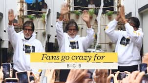 Amitabh Bachchan warmly greets fans with folded hands outside Jalsa [Watch Video]