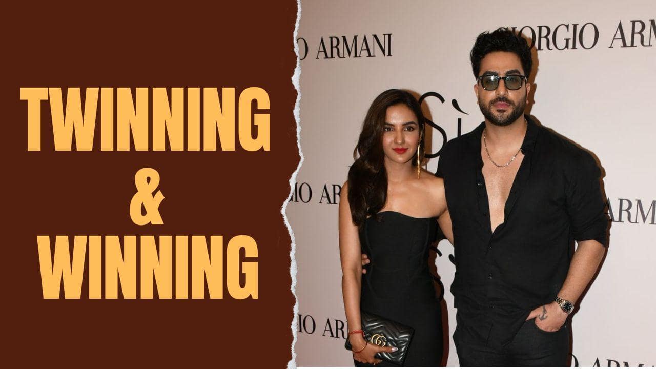 Aly Goni and Jasmine Bhasin set major couple goals; snapped twinning