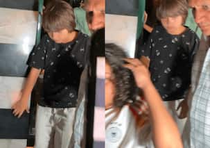 Shah Rukh Khan's son AbRam has a fun Sunday with friends; flaunts his dimple as he happily waves at paps [WATCH]