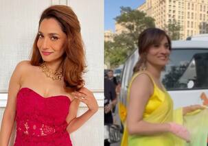 Ankita Lokhande gets slammed for letting her caretaker help her with saree pallu