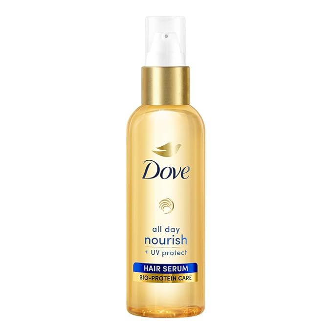 Dove All Day Nourish + UV Protect Hair Serum For All Hair Types