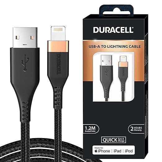 Duracell USB Lightning Apple Certified