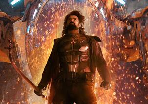 Kalki 2898 AD quick movie review: Prabhas' seeti-maar entry, Amitabh Bachchan's towering presence and a thrilling first half