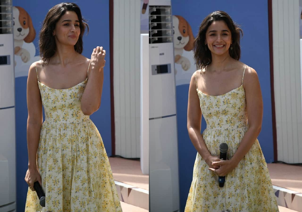 Alia Bhatt seems to be radiant as she dons a brand new coiffure on the launch of her first youngsters’s e book