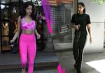 Khushi Kapoor refrains on making bold appearances like sister Janhvi Kapoor while hitting the gym and these pictures are proof