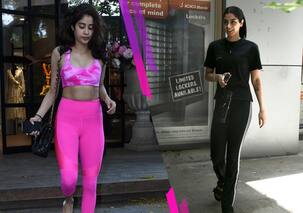 Khushi Kapoor refrains on making bold appearances like sister Janhvi Kapoor while hitting the gym and these pictures are proof