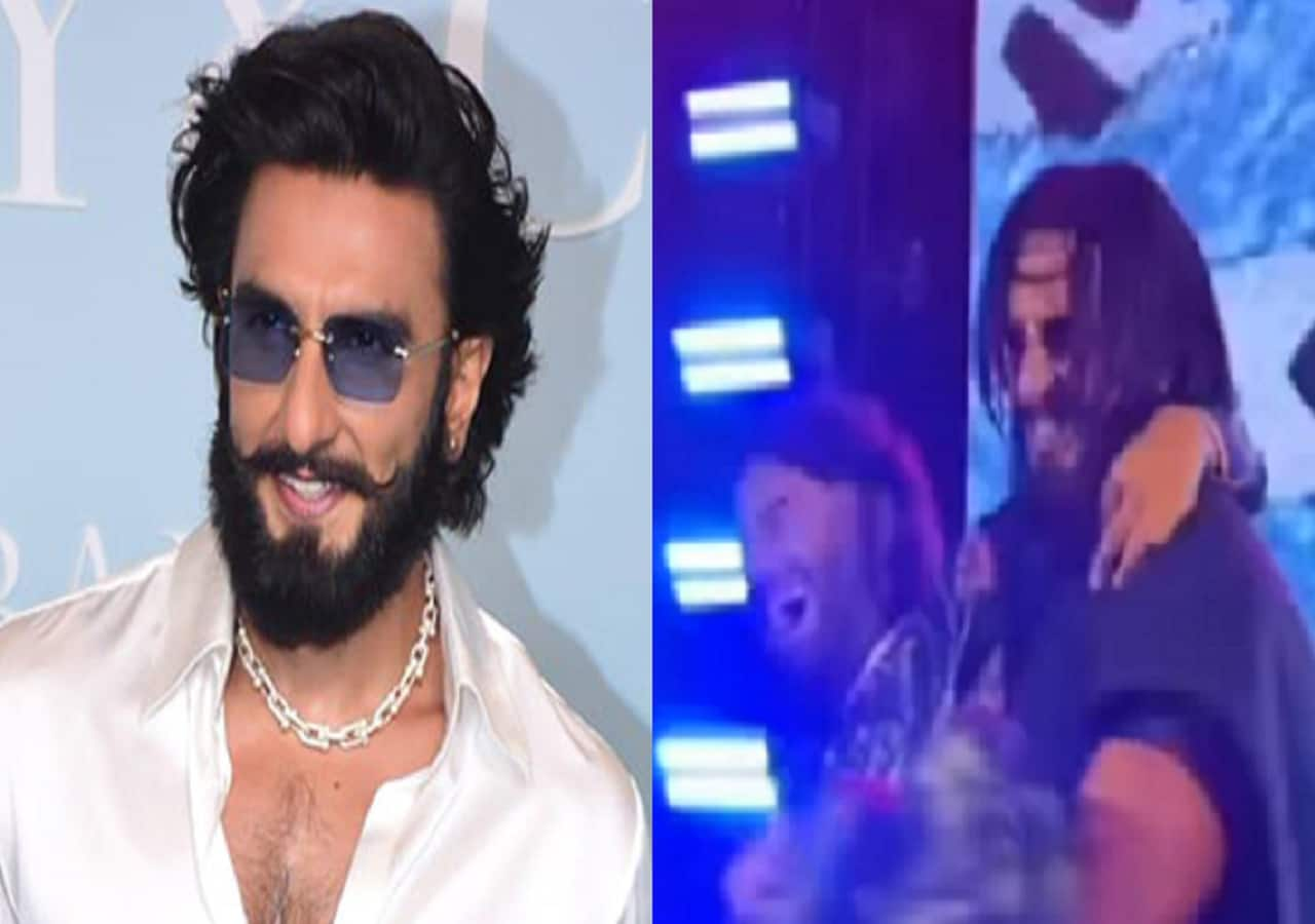 Anant Ambani, Radhika Merchant pre wedding bash: Ranveer Singh lifts Orry in his arms and grooves on Guru Randhawa songs [Watch]