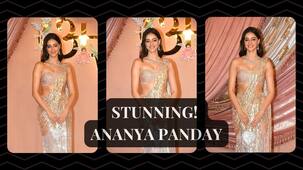 Anant Ambani, Radhika Merchant sangeet: Ananya Panday stuns in a shimmery saree; netizens say, 'Why so pretty?'