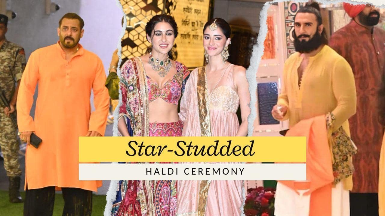 Best dressed celebs at Anant Ambani-Radhika Merchant’s haldi ceremony [Watch Video]