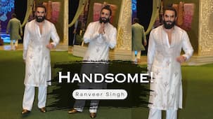 Anant Ambani-Radhika Merchant Wedding: Ranveer Singh graces Shiv Shakti Puja; looks handsome in white [Video]