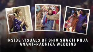Anant Ambani, Radhika Merchant Wedding: Inside visuals of Shiv Shakti Puja are unmissable; bride-to-be looks dreamy in a golden saree [Video]