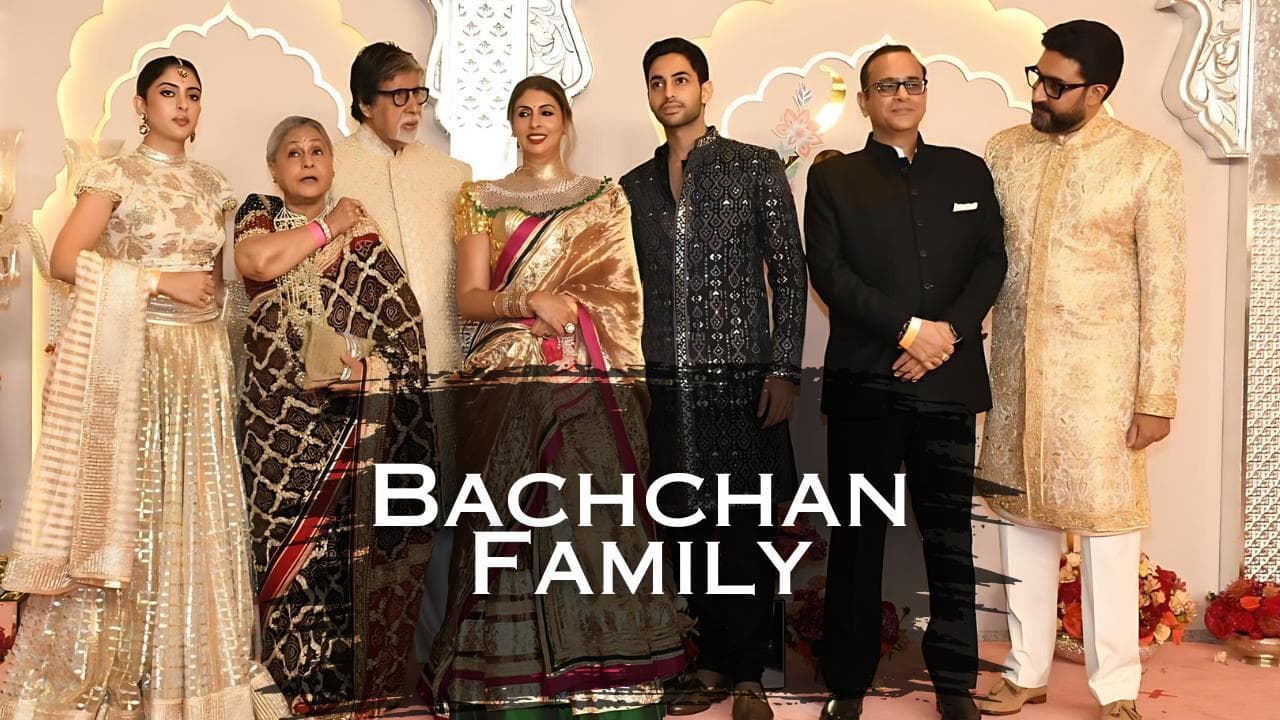 Amitabh Bachchan and family pose for paps; fans ask ‘Where is Aishwarya Rai Bachchan, Aaradhya?’ [Video]