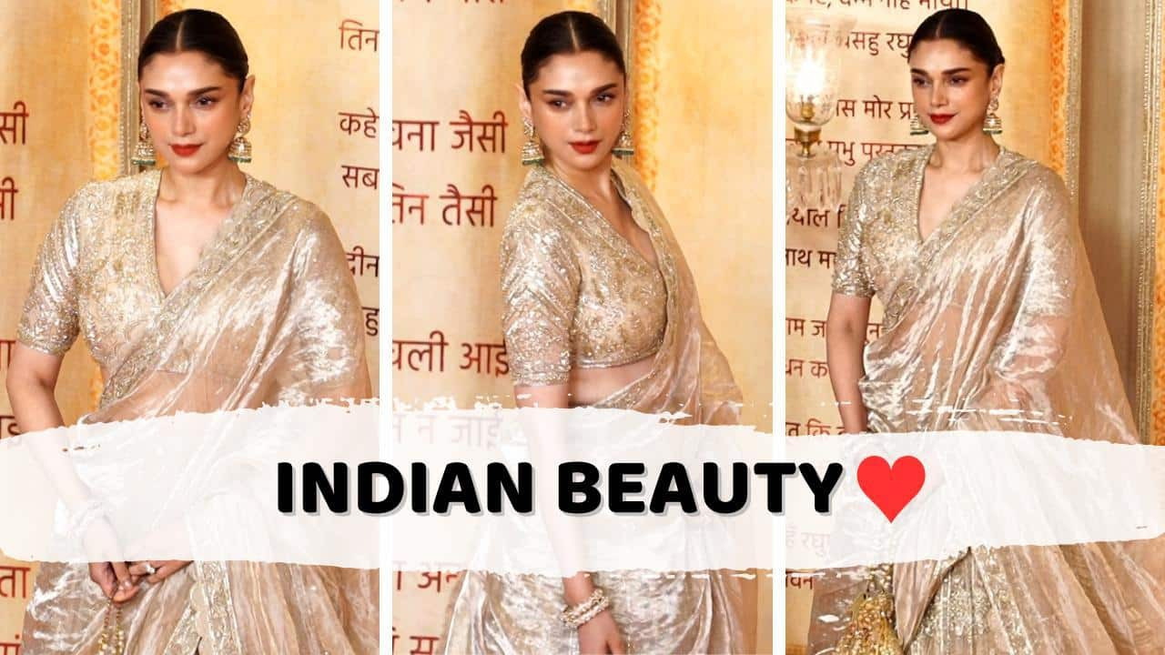 Anant-Radhika Wedding Reception: Aditi Rao Hydari's regal look leaves ...