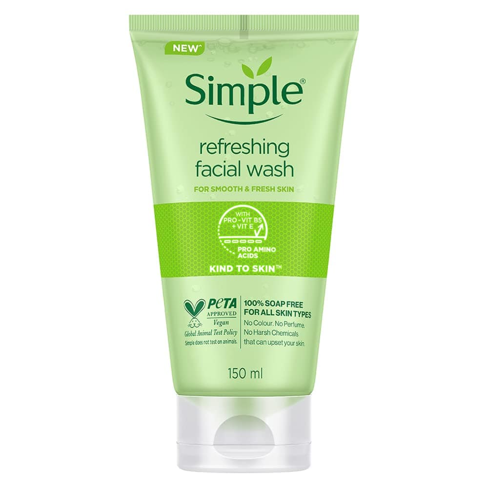 Simple Kind To Skin Refreshing Face Wash