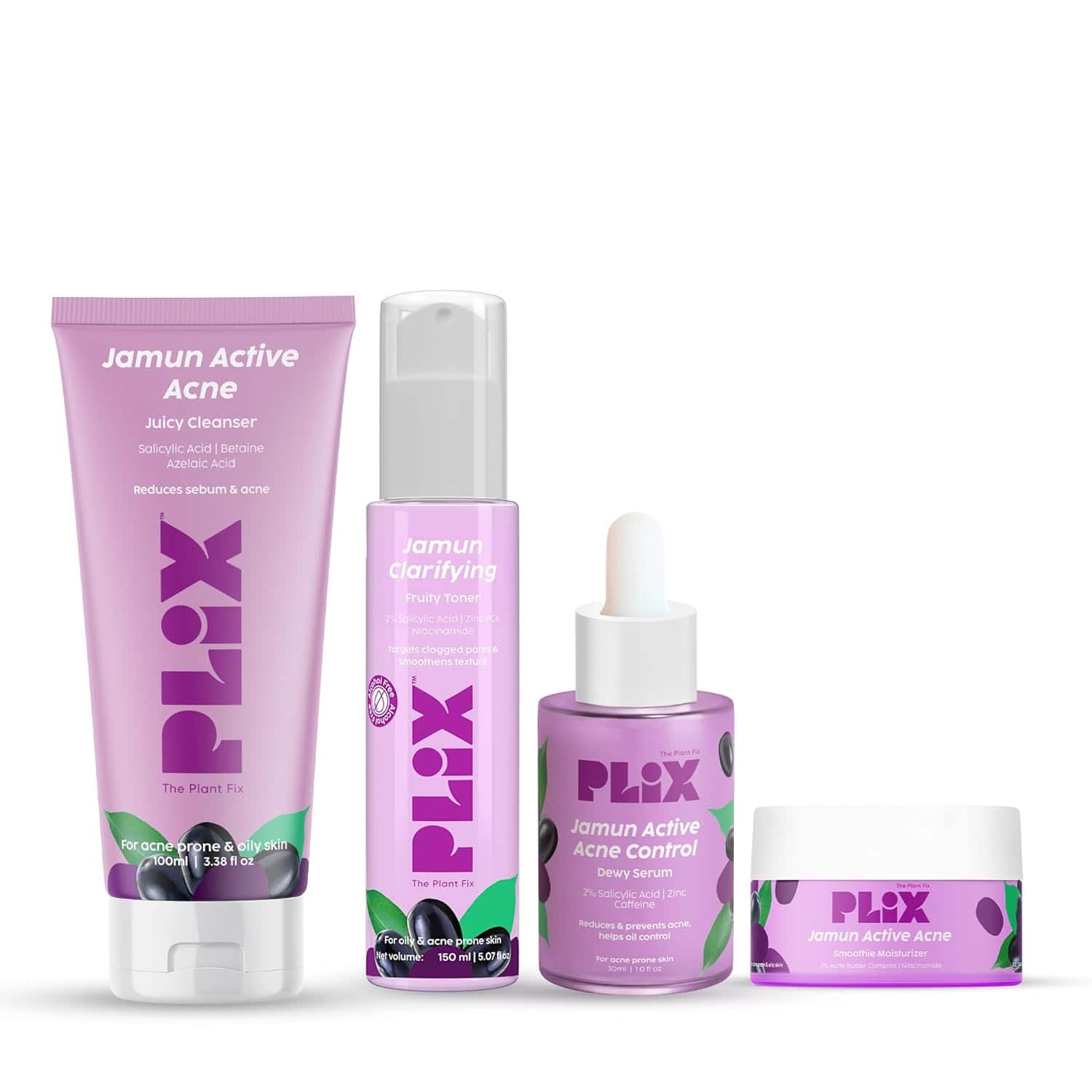 PLIX - THE PLANT FIX Jamun Active Acne Regime