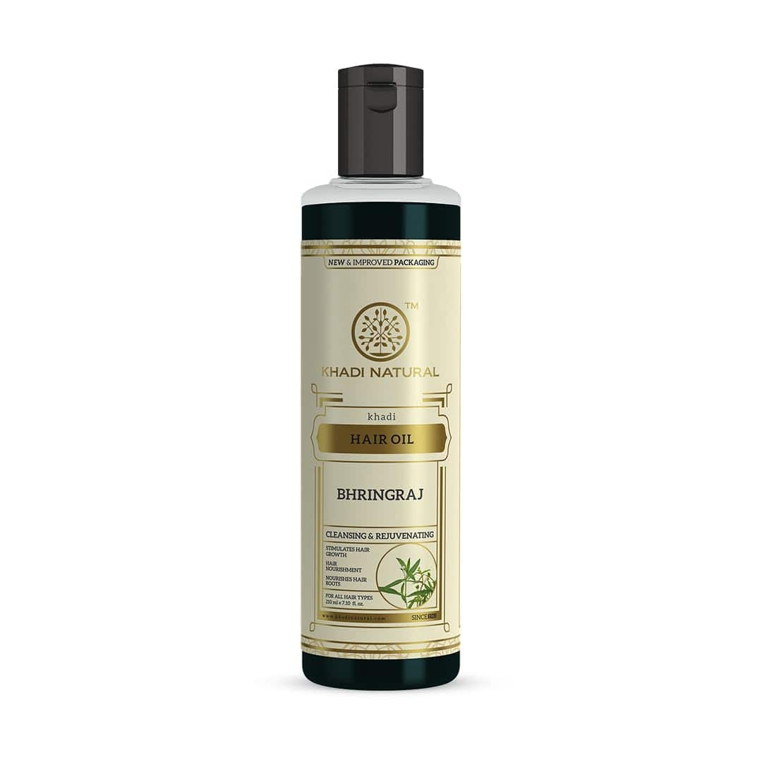 Khadi Natural Bhringraj Hair Oil For Controlling Hair Fall