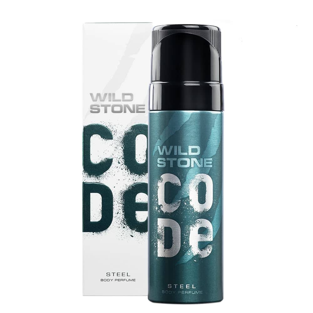 Wild Stone CODE Steel Long Lasting No Gas Body Perfume for Men