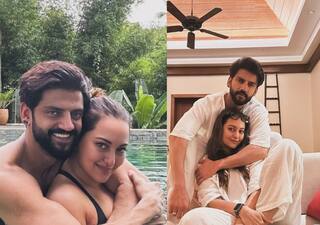 Sonakshi Sinha And Zaheer Iqbal Intimate Photos Viral On One Month ...