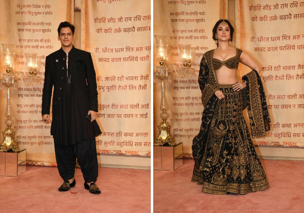 Tamannaah Bhatia and Vijay Varma arrive in style