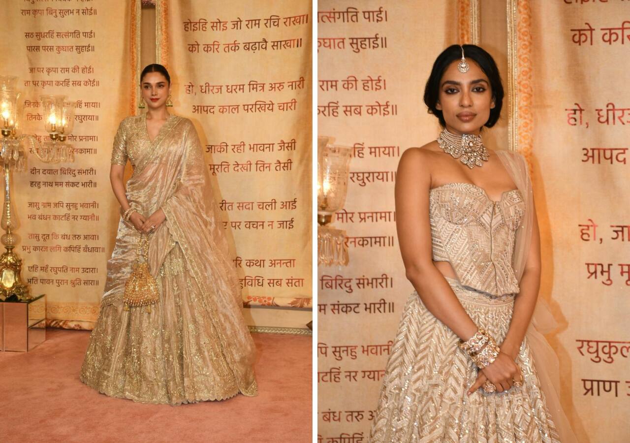 Aditi Rao Hydari and Sobhita Dhulipala