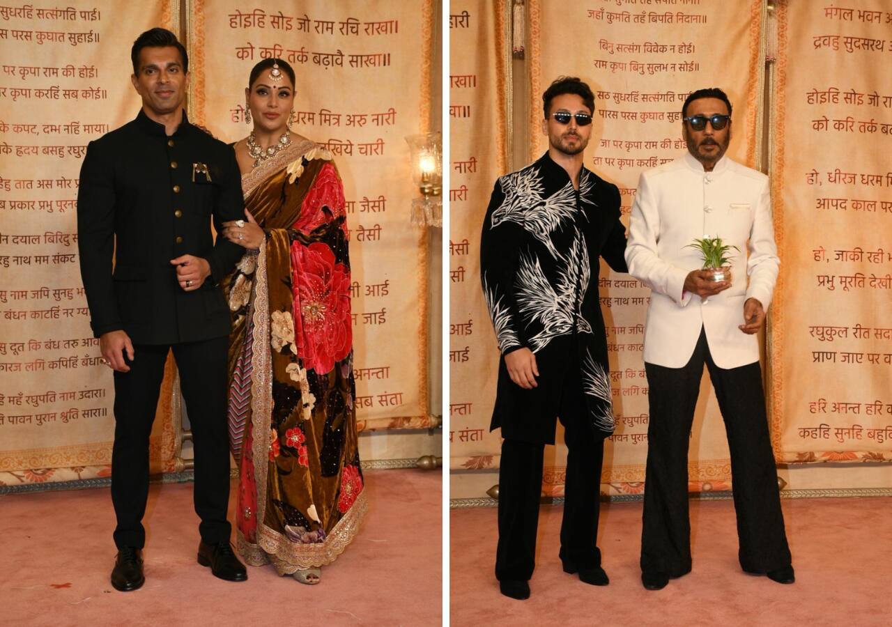 Bipasha Basu-Karan Singh Grover make a romantic pair, Tiger Shroff and Jackie Shroff look amazing