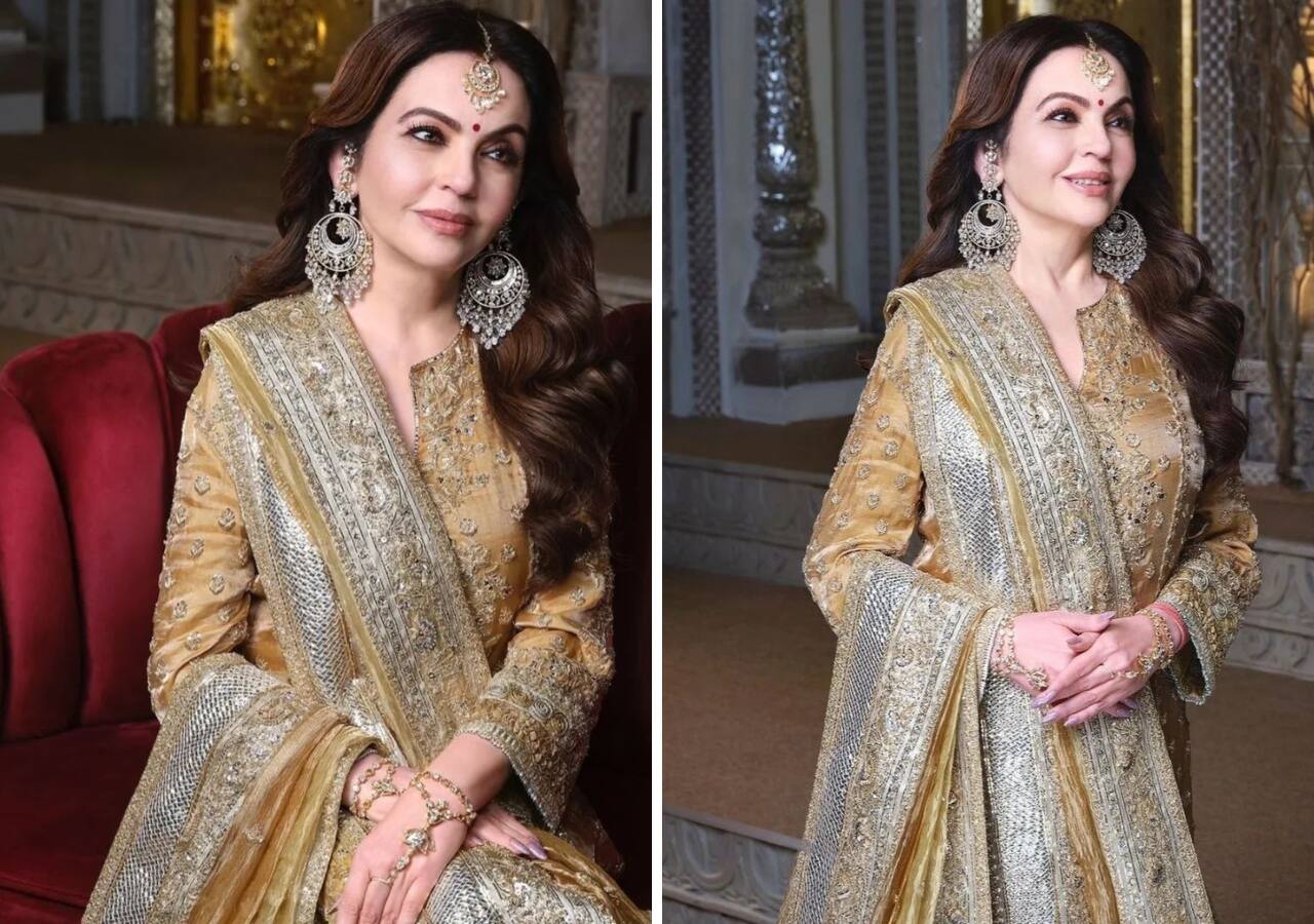 Nita Ambani looks uber gorgeous
