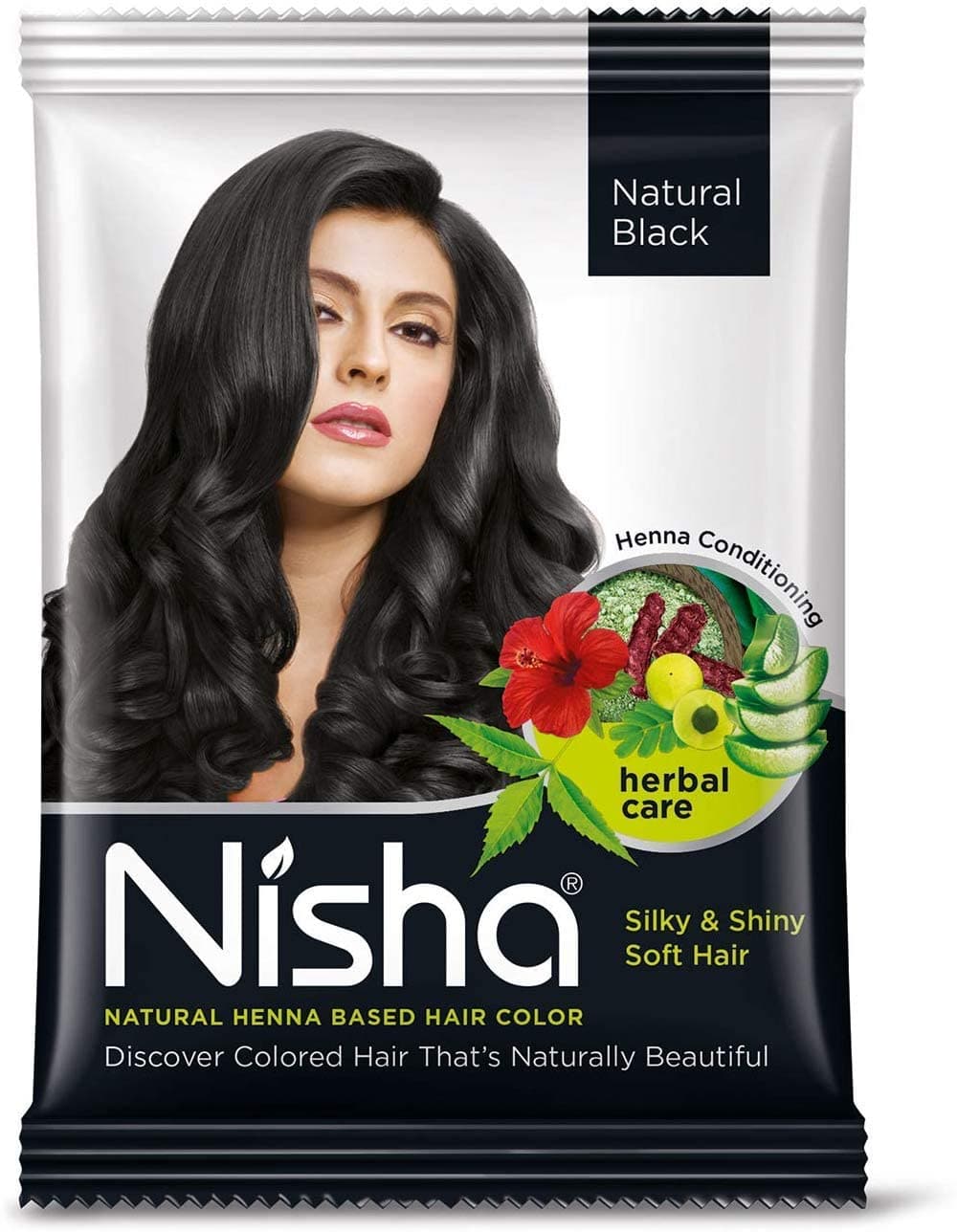 Nisha Natural Black Hair Color Dye