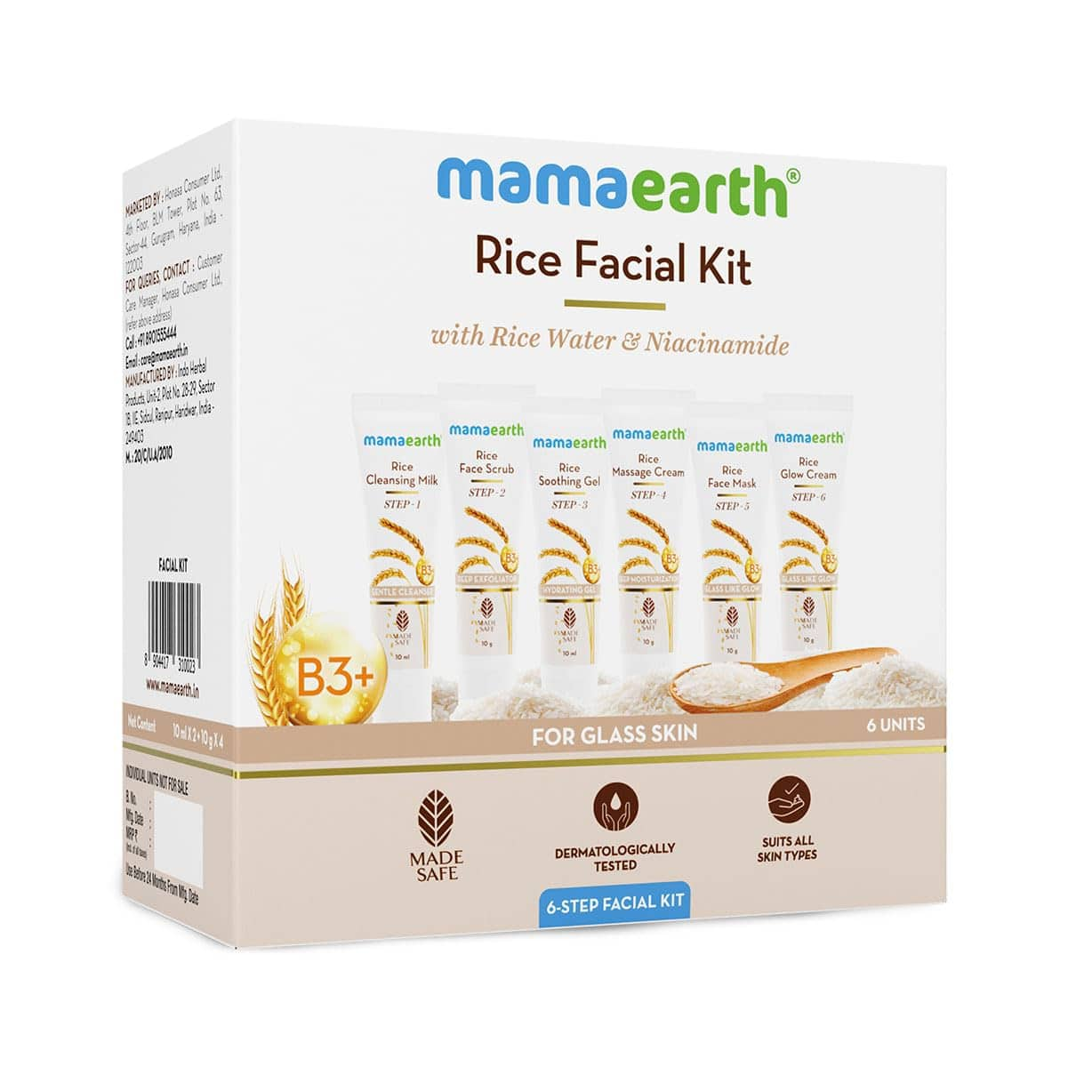 Mamaearth Rice Facial Kit