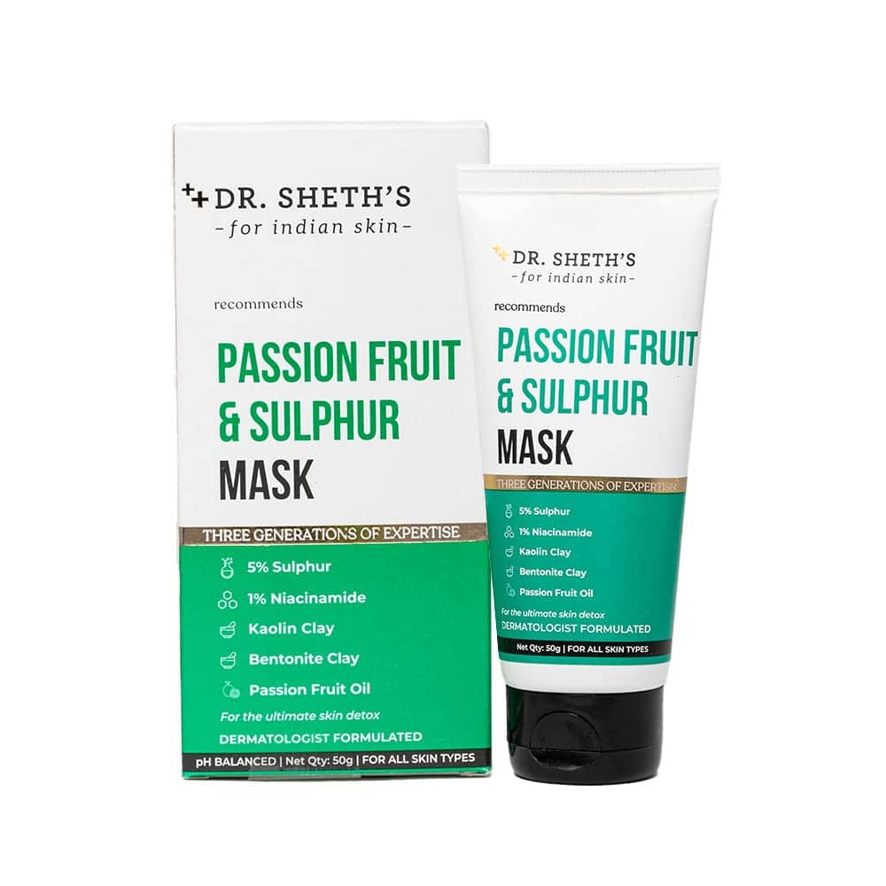 Dr. Sheth's Passion Fruit & Sulphur Mask