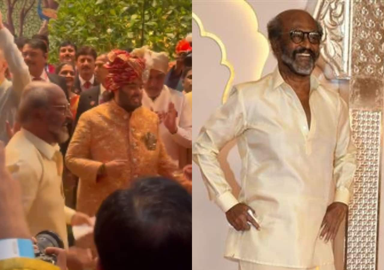 Rajinikanth grooves with the groom during baraat; Ranveer Singh, Anil Kapoor and others join in [Watch video]