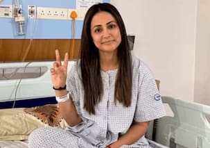 Hina Khan undergoes first chemotherapy after breast cancer diagnosis; pens ' I humbly urge everyone...'