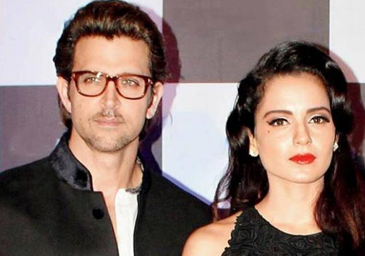 Kangana Ranaut and Hrithik Roshan