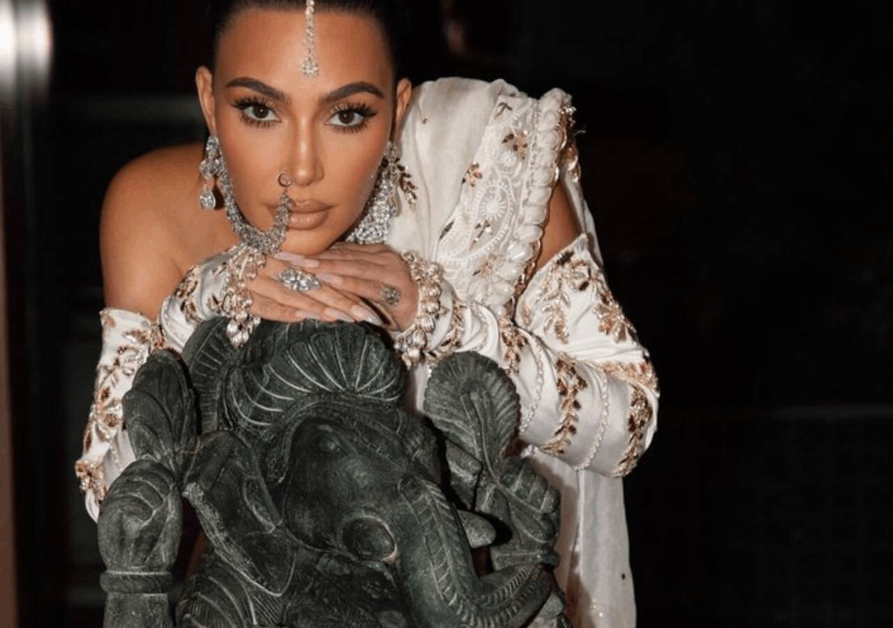 Kim Kardashian deletes pic after receiving flak for using Ganesha Idol as prop; netizens say ‘That isn’t helping her…’