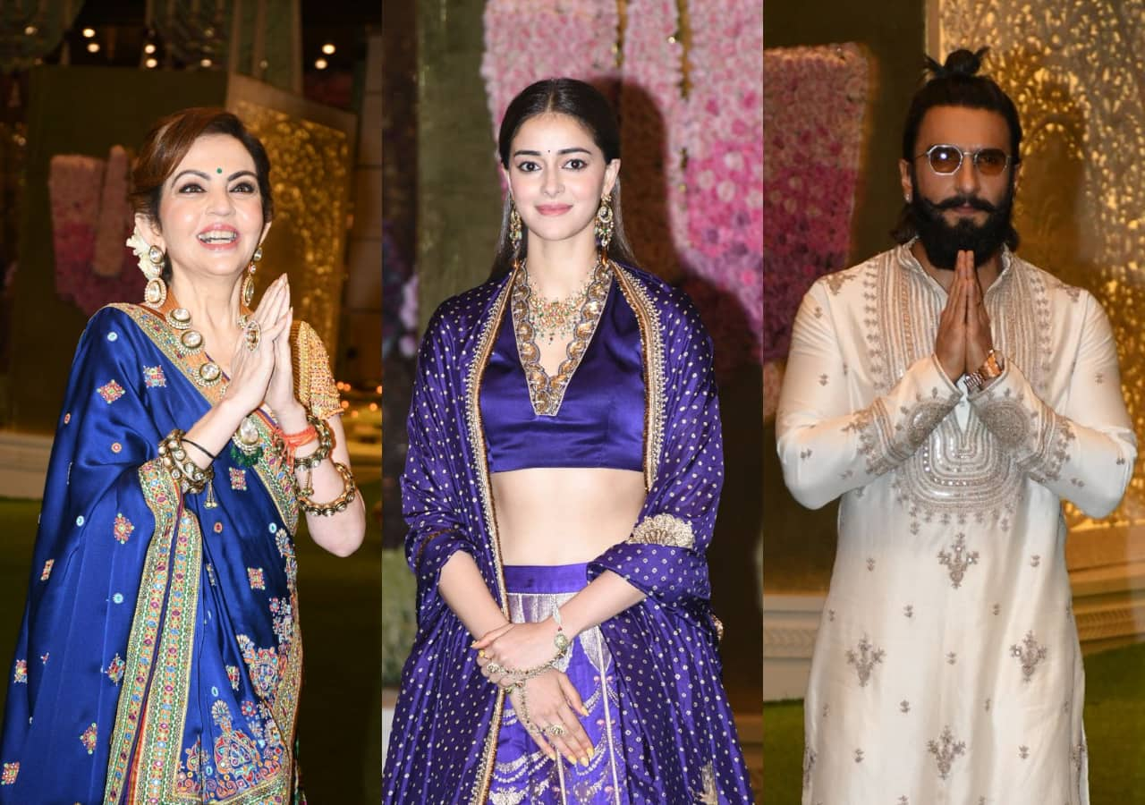 Anant Ambani, Radhika Merchant wedding: Nita Ambani, Ranveer Singh, Ananya Panday and others arrive for the Shiv Shakti puja [View pics]