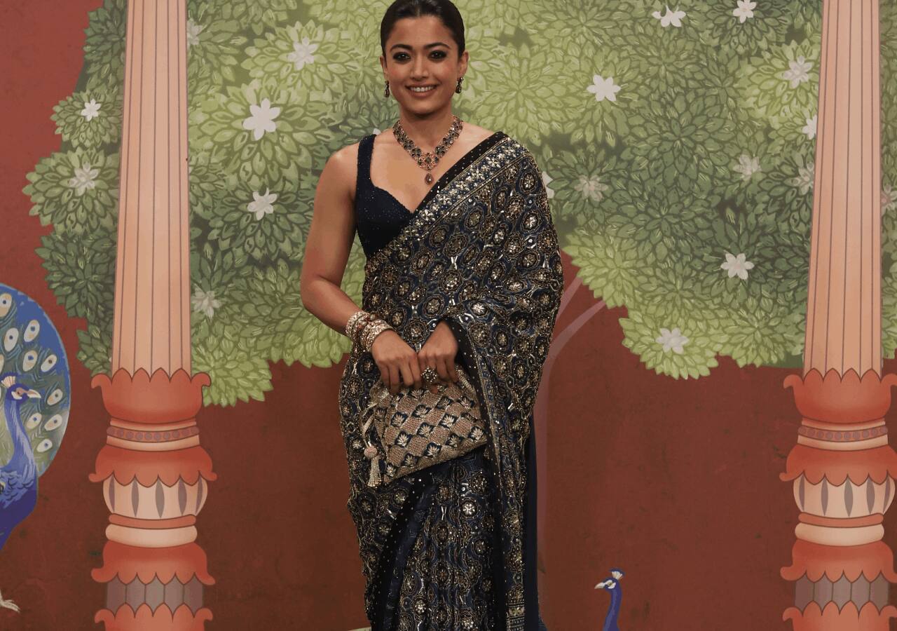 Rashmika Mandanna's saree love