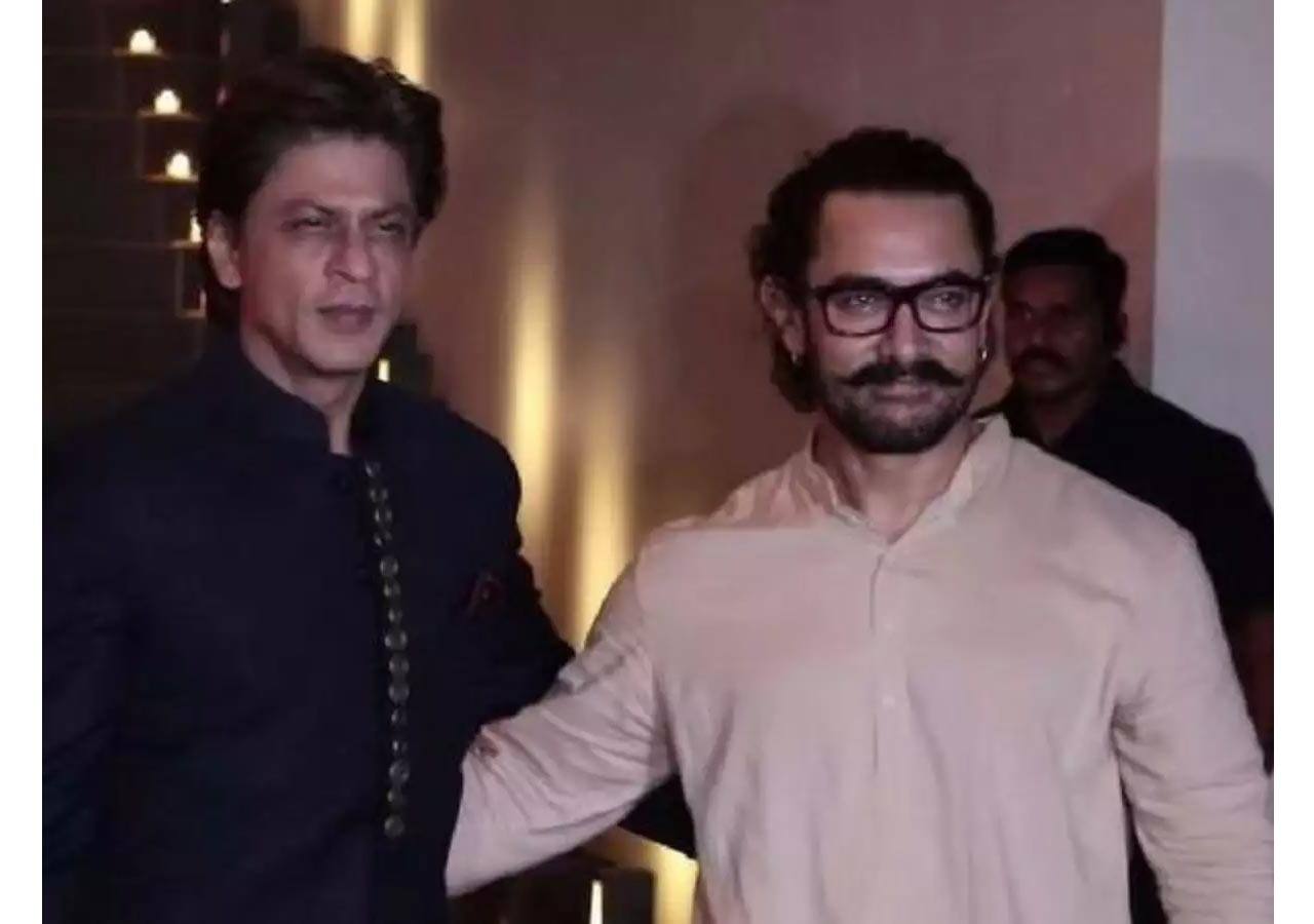 Shah Rukh Khan and Aamir Khan