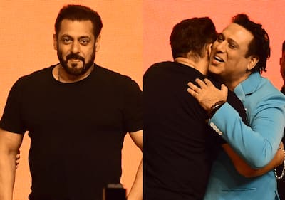Salman Khan does a little dance as he meets Partner Govinda; fans notice his weight gain [WATCH]