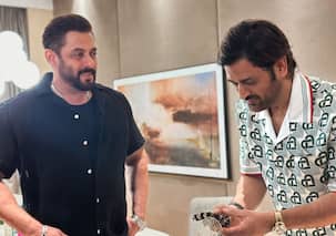 Salman Khan shares picture from MS Dhoni's birthday celebration; fans say 'Two Indian Tigers'