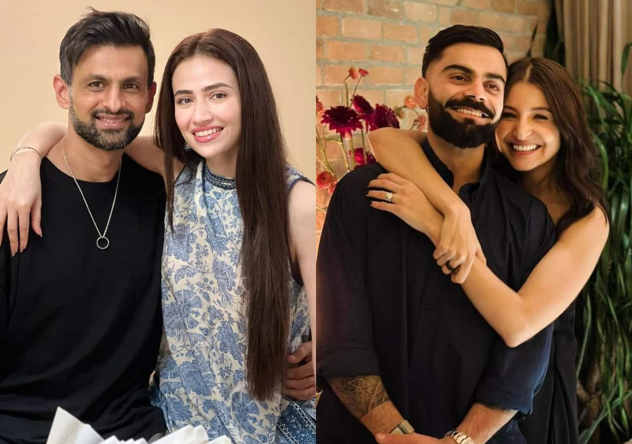 Shoaib Malik’s wife Sana Javed gets trolled for mimicking Anushka Sharma during India vs Pakistan WCL 2024 match