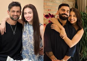 Shoaib Malik's wife Sana Javed gets trolled for mimicking Anushka Sharma during India vs Pakistan WCL 2024 match