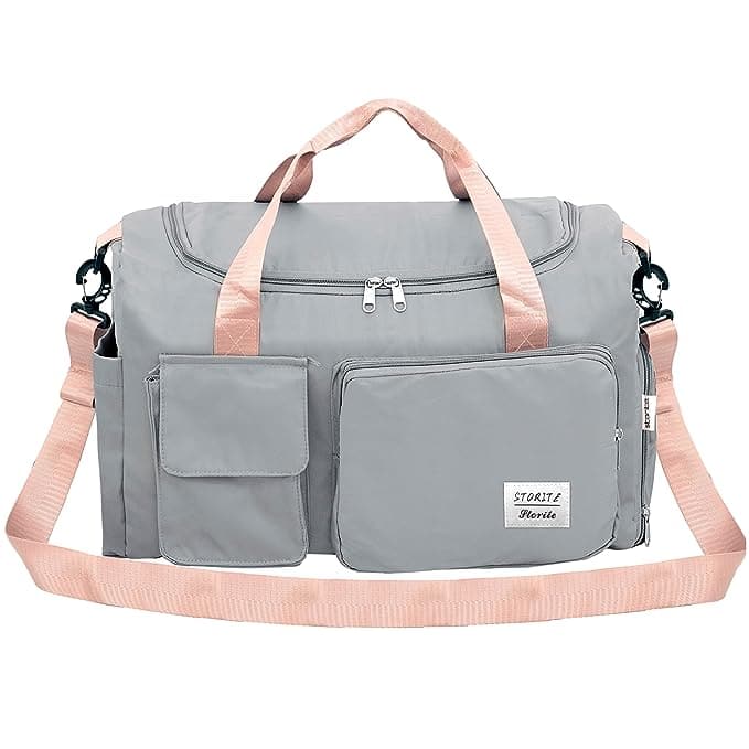 Storite Nylon 44 cms Imported Travel Duffle Bag Sports Gym Shoulder Bag 