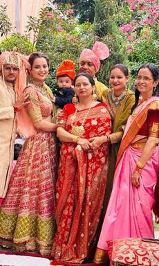 कंगना रनौत के घर पर शादी का जश्न, एक्ट्रेस ने दिखाईं खूबसूरत फोटोज