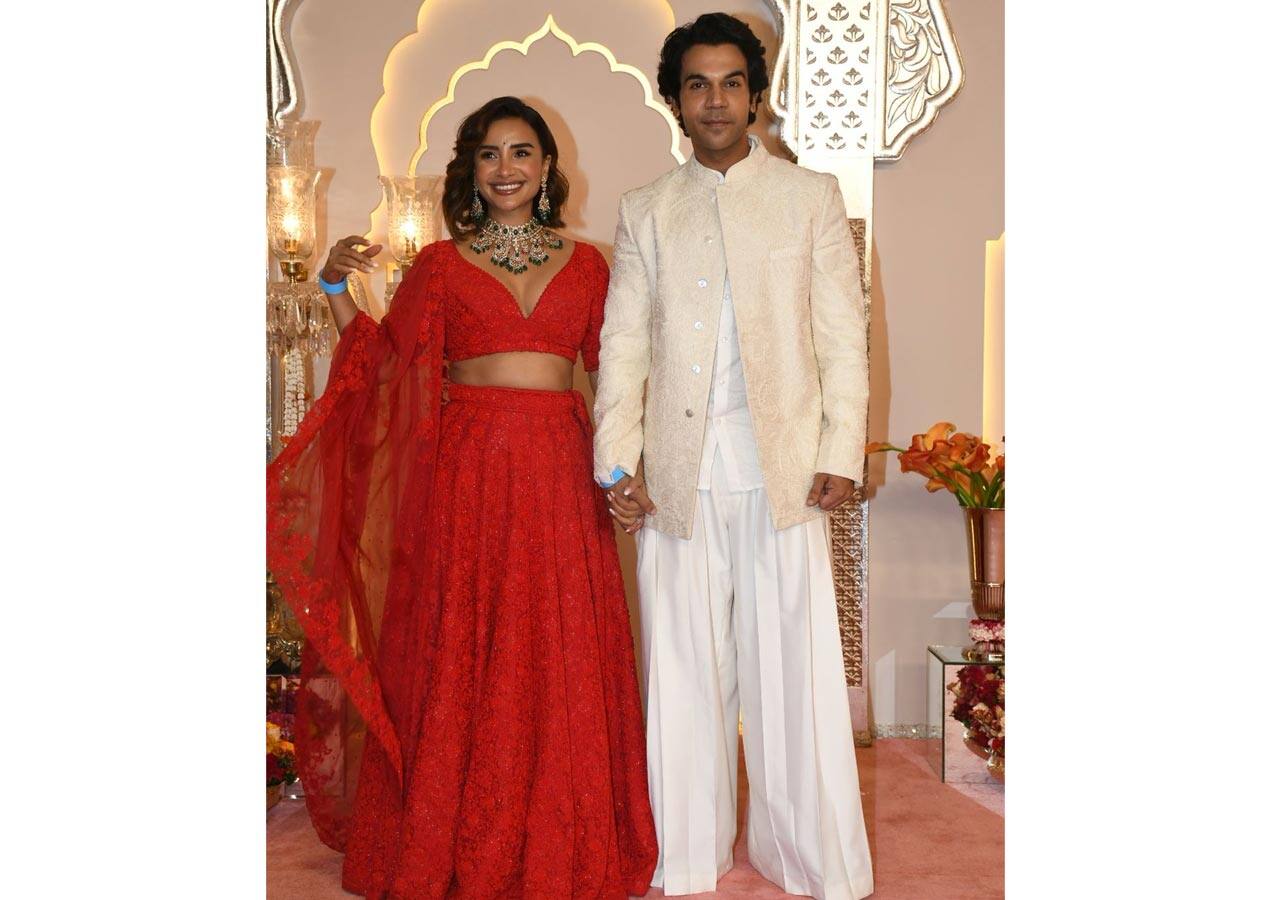 Anant Ambani, Radhika Merchant wedding: Rajkummar Rao, Patralekha are the cutest!