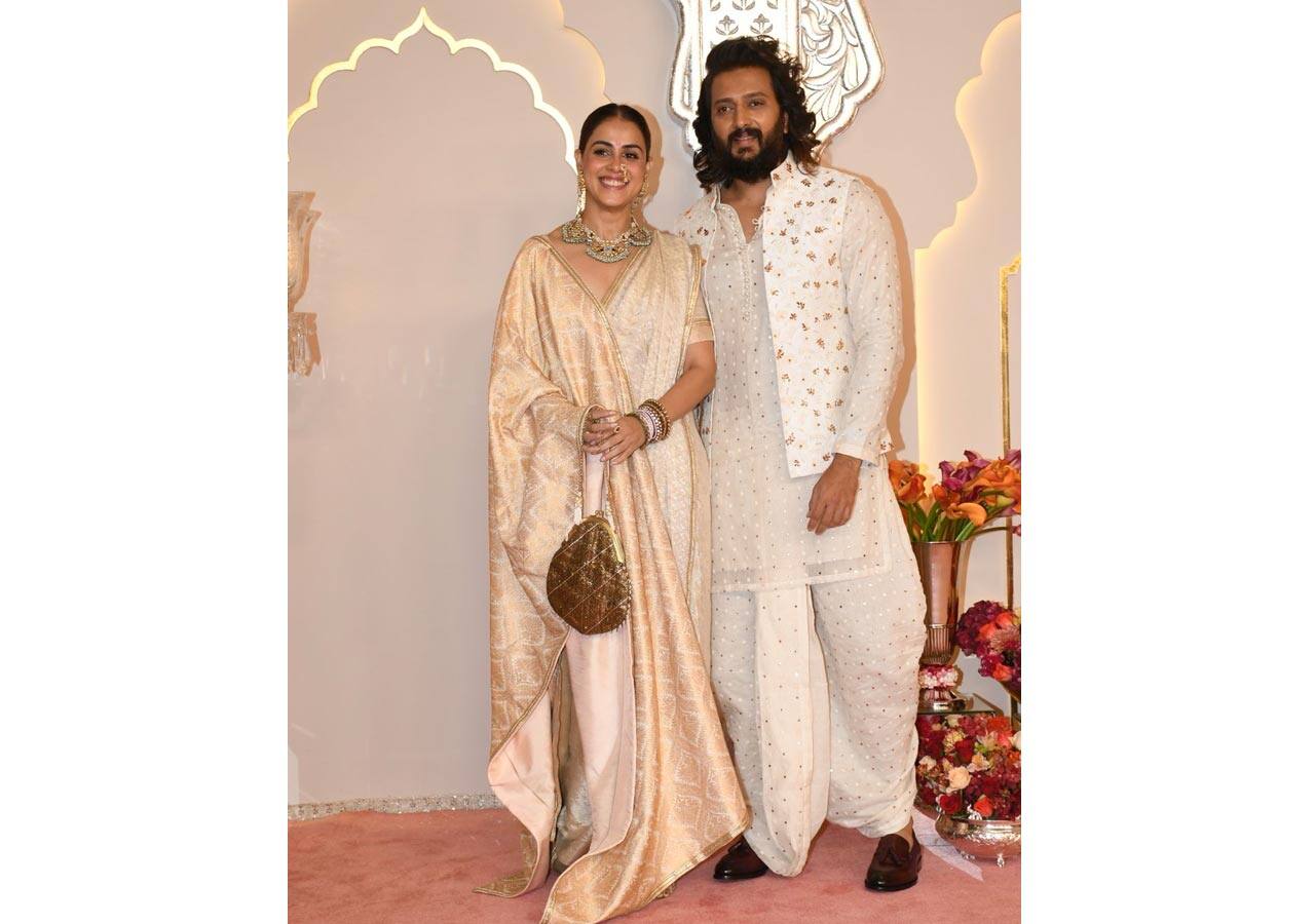 Anant Ambani, Radhika Merchant wedding: Riteish Deshmukh, Genelia are a match made in heaven