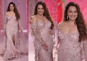 सोनाक्षी सिन्हा ने शादी के बाद पहली बार किया रैंप वॉक, एक्ट्रेस को गाउन में देख फैंस ने भरी आहें