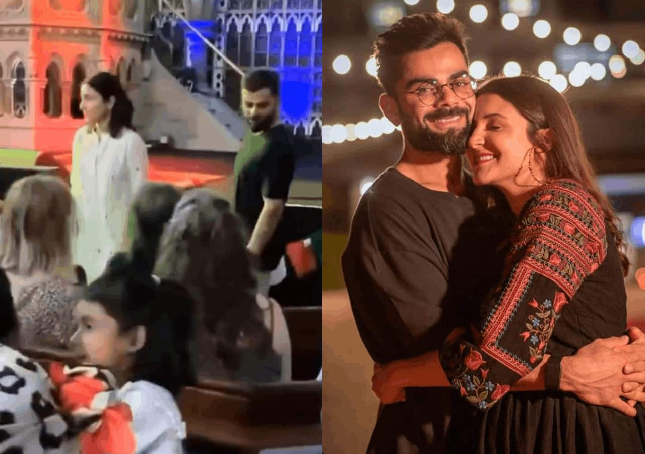 Anushka Sharma, Virat Kohli visit ISCKON Temple in London; attend ...